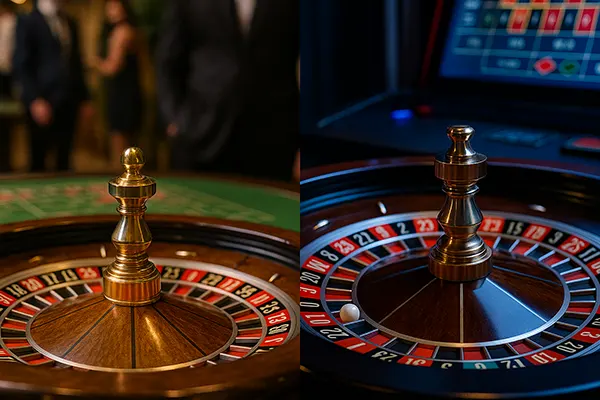 Table de roulette mixte