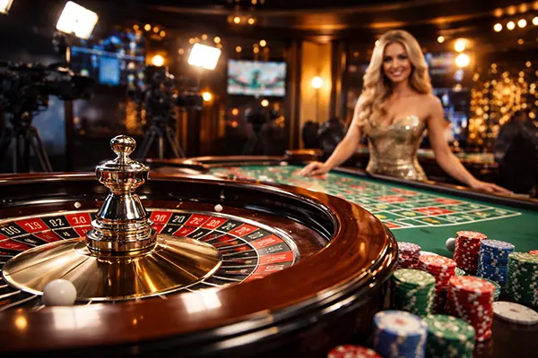 Smartphone mit Live-Stream